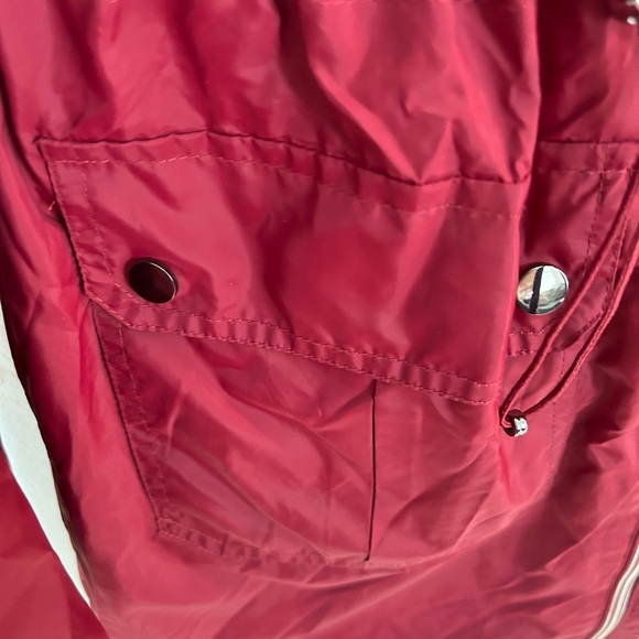 LC Waikiki Outerwear Women’s Rain Jacket Full Zip W Hood Wine Color
Size L - Picture 5 of 14
